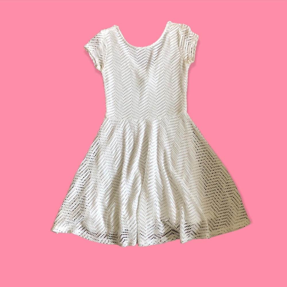 small white aeropostale dress